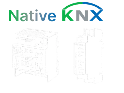 Native KNX power supply and device modules