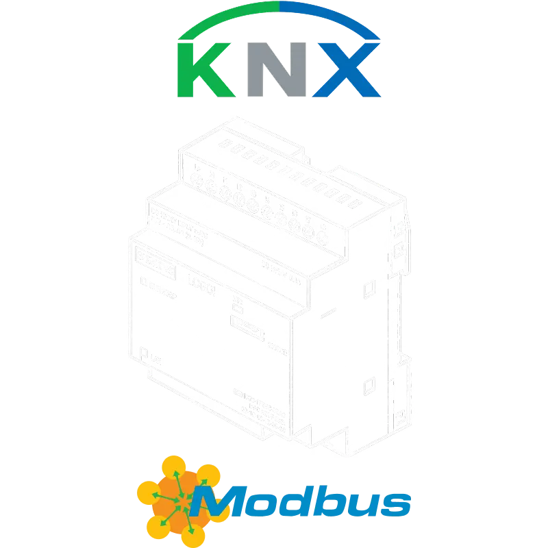 Siemens LOGO! controller with KNX and Modbus